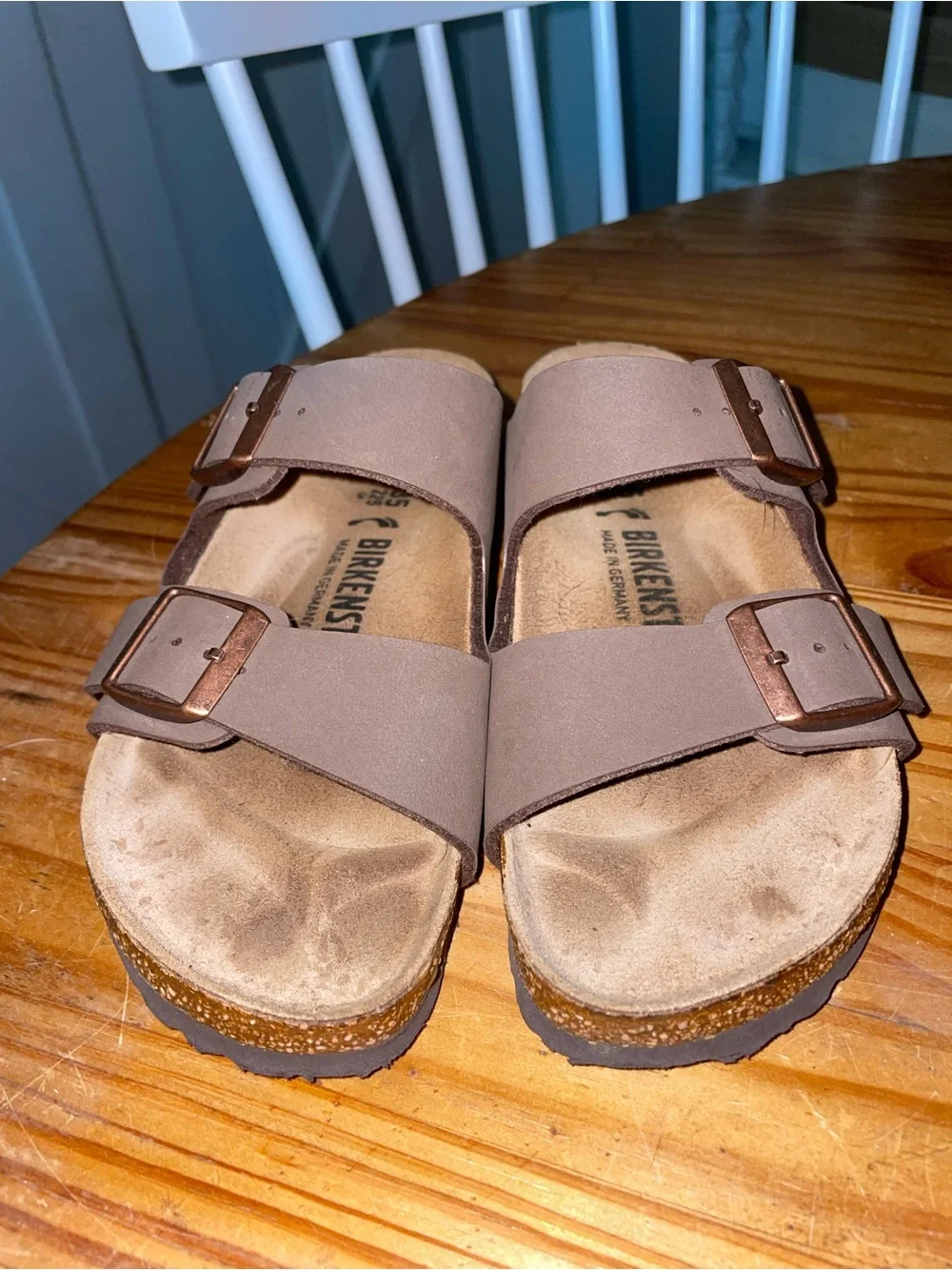 Birkenstock Arizona Mocha Sandals Sz Eu 35/US 4.5